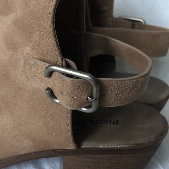 Pierre Dumas Shoes Women’s Size‎ 10 Open Toe Buckle Heels - Picture 6 of 10